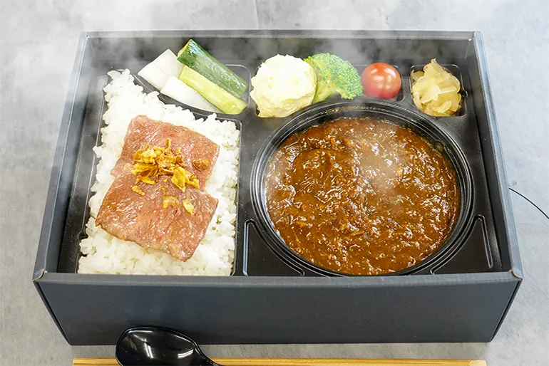 温まる松阪牛カレー弁当 松阪牛焼肉(40g)
