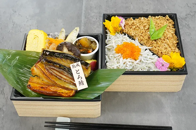 【9月配達分より販売】 熟成 とろ鯖のみりん麹漬け二段重