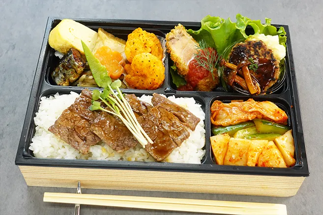 【9月10月特別価格/限定販売】和匠牛はらみ焼肉重の贅沢御膳  (和匠はらみ焼肉 VANDESCANO)