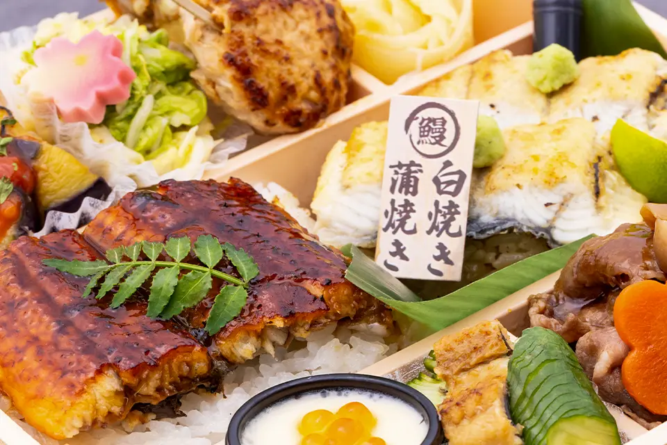 7月8月特別価格/限定販売】極上うなぎ懐石 〜蒲焼きと白焼きの食べ